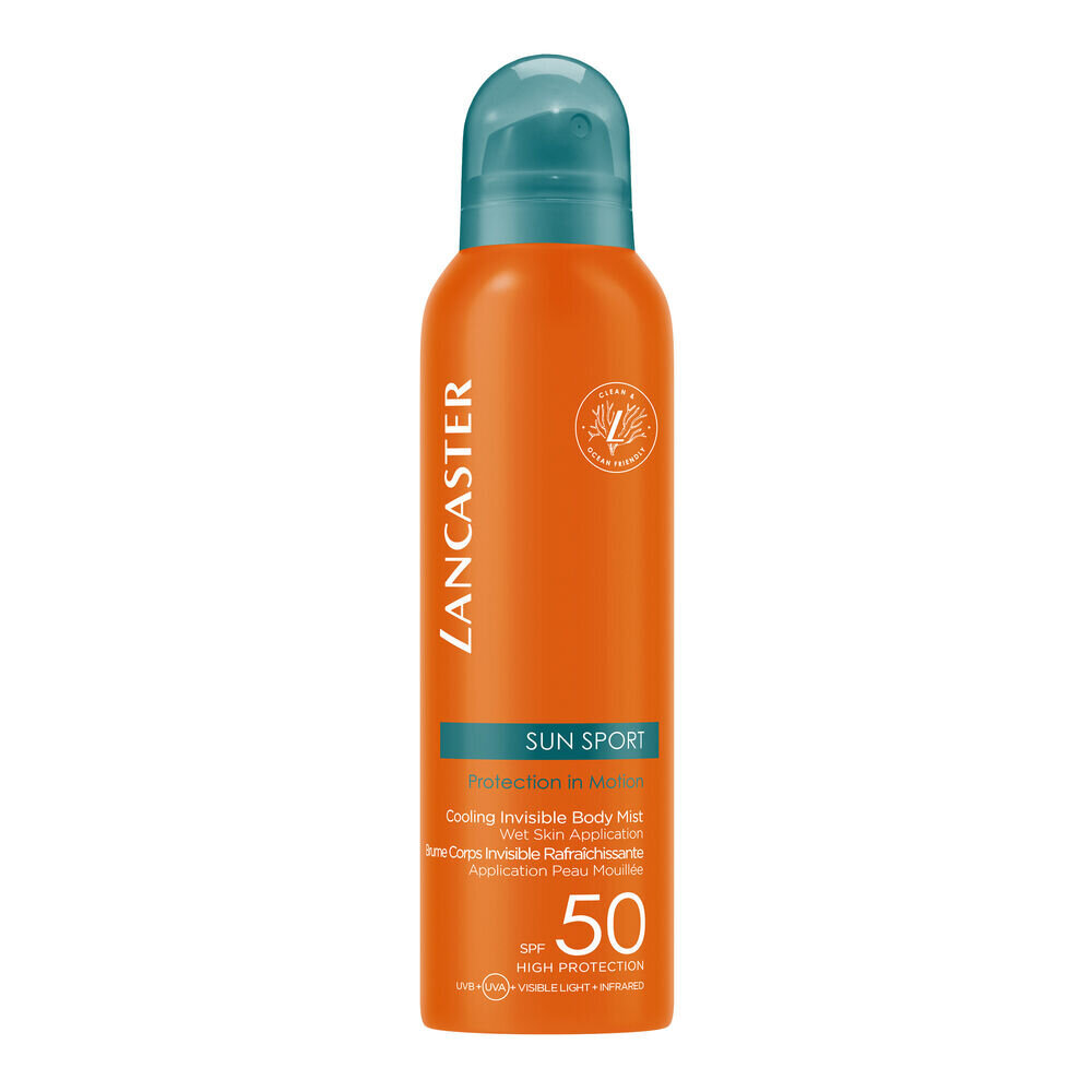 Sauļošanās krēms izsmidzināms Lancaster Sun Sport SPF 50 (200 ml) cena un informācija | Sauļošanās krēmi | 220.lv