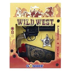 Набор вестерн-пистолетов Gonher (3 pcs) цена и информация | Игрушки для мальчиков | 220.lv