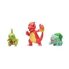 Набор фигур Bizak Pokémon 3 Предметы Сочлененная фигура 8 cm Статуэтки x 2 5 cm цена и информация | Развивающие игрушки | 220.lv