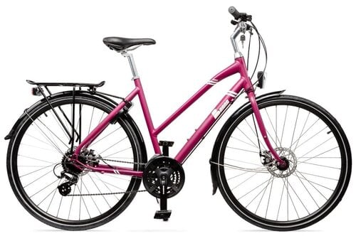 Hibrīda velosipēds Baana Manta 28", 24 pārnesumi, violets cena un informācija | Velosipēdi | 220.lv