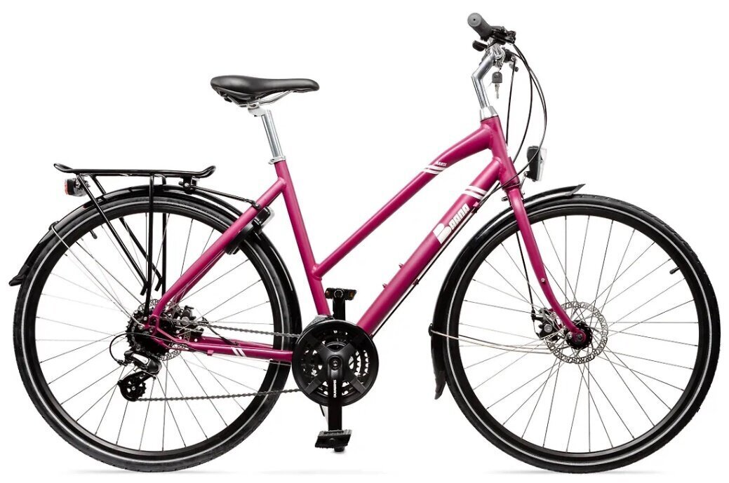 Hibrīda velosipēds Baana Manta 28", 24 pārnesumi, violets цена и информация | Velosipēdi | 220.lv