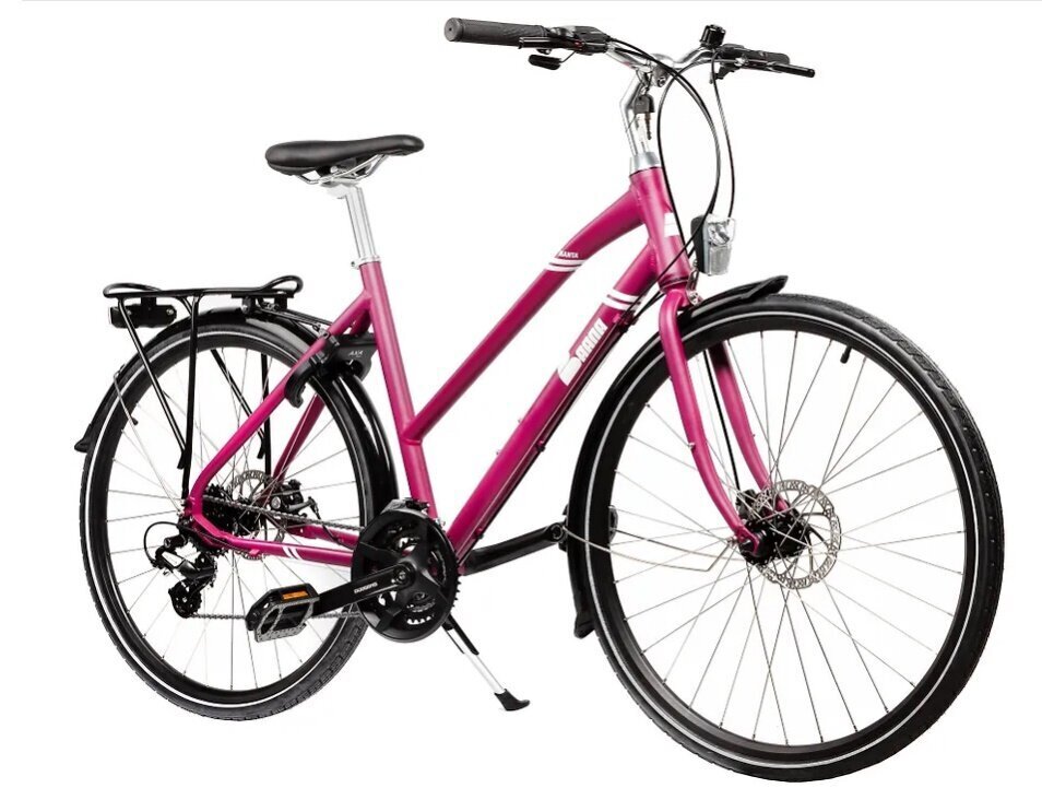 Hibrīda velosipēds Baana Manta 28", 24 pārnesumi, violets cena un informācija | Velosipēdi | 220.lv