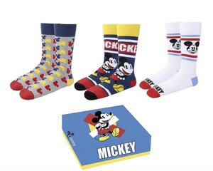 Mickey Mouse 3 pāru zeķu komplekts цена и информация | Мужские носки | 220.lv