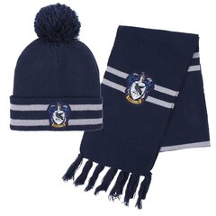 Harija Potera Ravenclaw ziemas komplekts šalle+cimdi цена и информация | Шапки, перчатки, шарфы для мальчиков | 220.lv