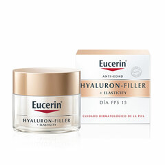 Дневной антивозрастной крем Eucerin Hyaluron Filler 50 мл цена и информация | Наносите на чистую кожу лица. Подержите около 10-15 минут и смойте водой. | 220.lv