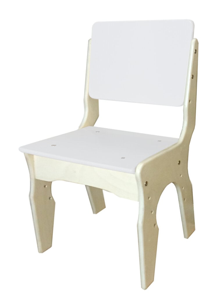 Regulējama augstuma krēsls "Betula white" cena un informācija | Bērnu krēsliņi un bērnu galdiņi | 220.lv