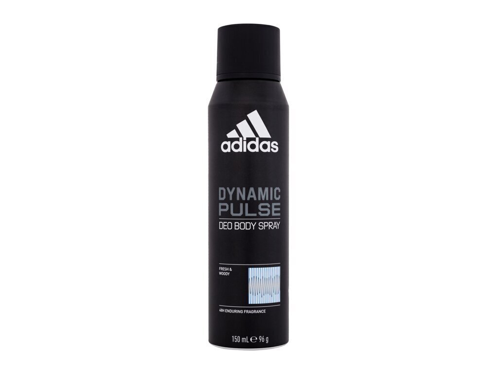 Izsmidzināms dezodorants Adidas Dynamic Pulse, 150 ml cena un informācija | Parfimēta vīriešu kosmētika | 220.lv