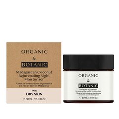 Ночной антивозрастной крем Organic & Botanic Madagascan Coconut цена и информация | Наносите на чистую кожу лица. Подержите около 10-15 минут и смойте водой. | 220.lv