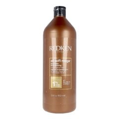 Barojošs Šampūns Redken All Soft Mega (1L) cena un informācija | Šampūni | 220.lv