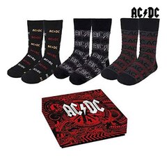 Комплект из 3 пар носков AC/DC цена и информация | Мужские носки | 220.lv
