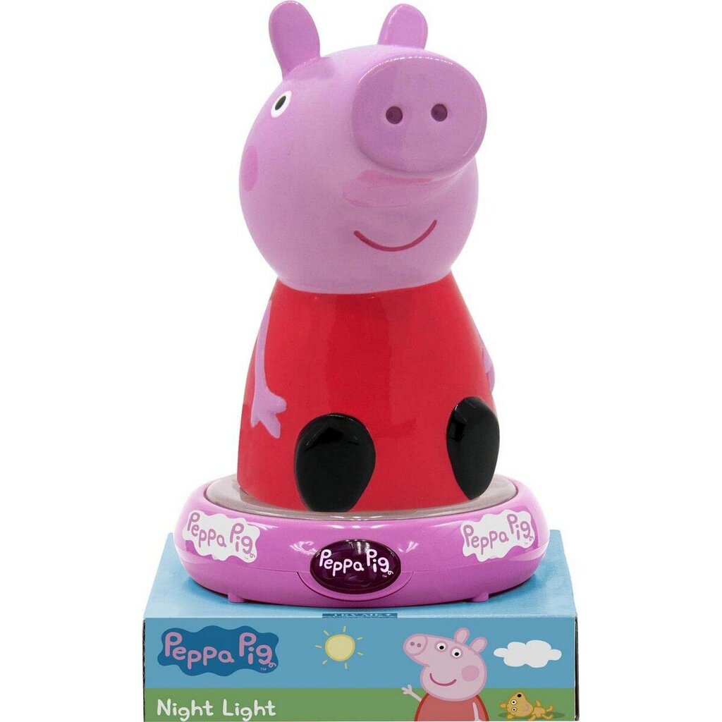 Peppa Pig 3D LED nakts lampa cena un informācija | Lampas bērnu istabai | 220.lv