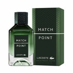 Aromatizēts ūdens Lacoste Match Point EDP vīriešiem, 100 ml cena un informācija | Vīriešu smaržas | 220.lv