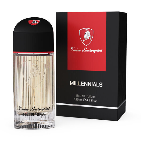 Tualetes ūdens Tonino Lamborghini Millenials EDT vīriešiem 125 ml cena un informācija | Vīriešu smaržas | 220.lv