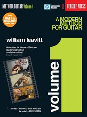 Modern Method for Guitar - Volume 1: Book with More Than 14 Hours of Berklee Video Guitar Instruction цена и информация | Книги об искусстве | 220.lv