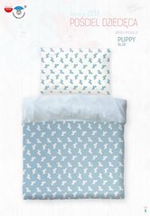 Детская простыня 100x135 см Puppy Blue цена и информация | Детское постельное бельё | 220.lv