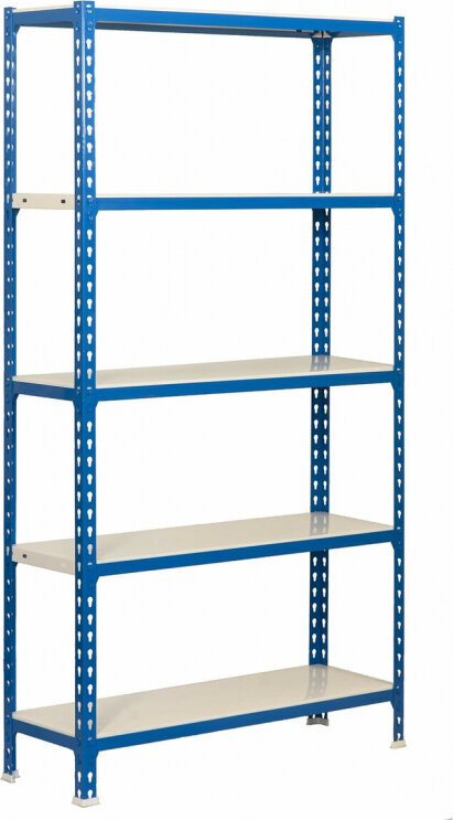 Simon Rack Plaukts 5/400 Metāls 180 x 90 x 40 cm 5 Planken цена и информация | Plaukti | 220.lv