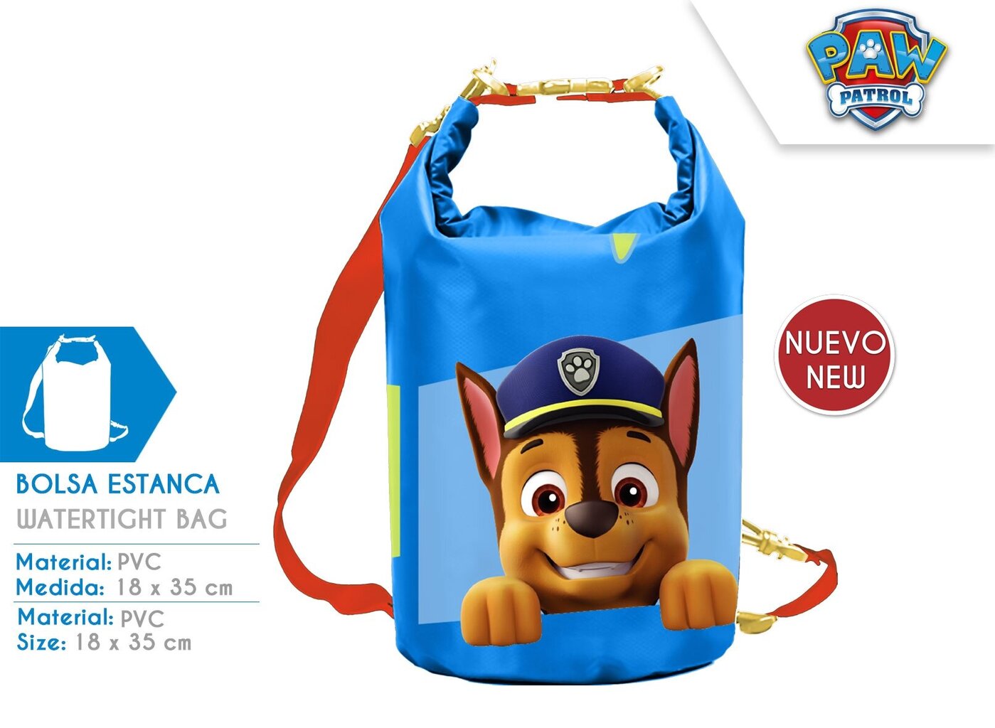 Paw Patrol ūdensnecaurlaidīga soma цена и информация | Bērnu aksesuāri | 220.lv