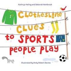 Clothesline Clues to Sports People Play cena un informācija | Grāmatas mazuļiem | 220.lv