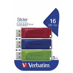 Verbatim, 16GB, USB 2.0 cena un informācija | USB Atmiņas kartes | 220.lv