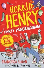 Horrid Henry: Party Pandemonium: 6 Stories plus bonus fun activities! cena un informācija | Grāmatas pusaudžiem un jauniešiem | 220.lv