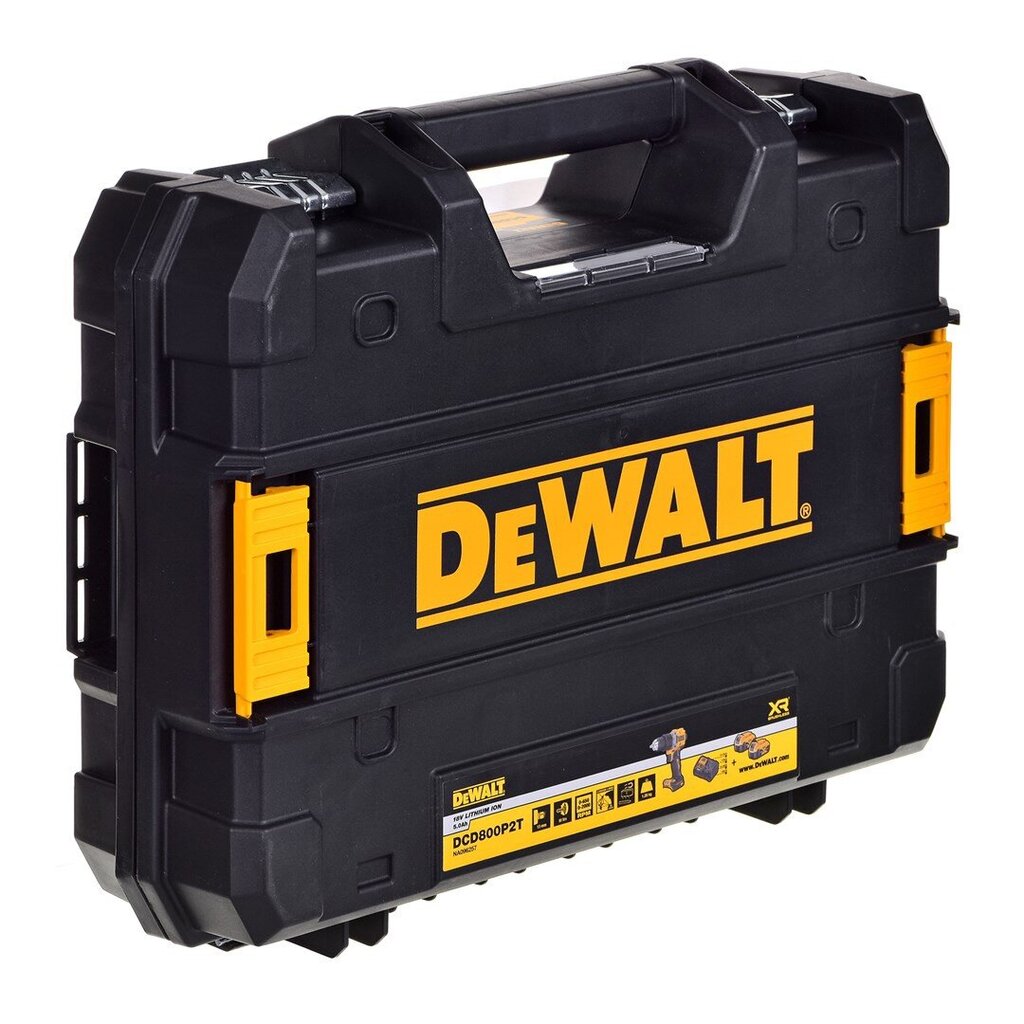 Skrūvgriezis Dewalt 18V 2x5.0Ah BL DCD800P2T cena un informācija | Skrūvgrieži, urbjmašīnas | 220.lv