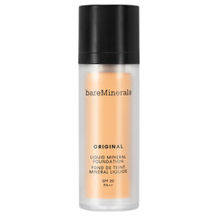 Grima pamats bareMinerals Original Liquid Mineral Foundation SPF20 08 Light, 30 ml цена и информация | Пудры, базы под макияж | 220.lv