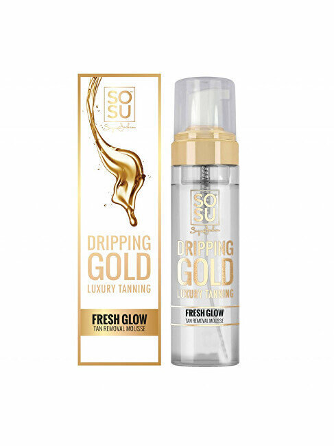 Ķermeņa putas iedegumam SoSu Dripping Gold Fresh Glow, 150 ml cena un informācija | Ķermeņa krēmi, losjoni | 220.lv