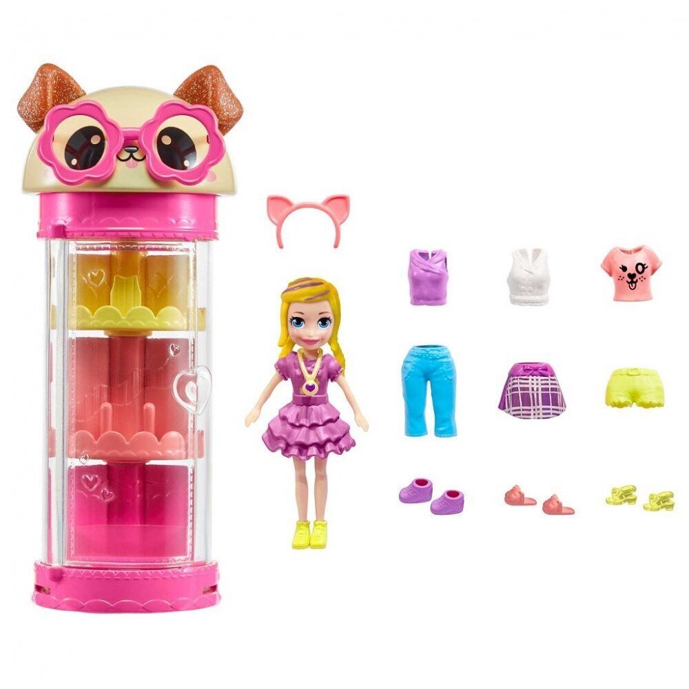 Polly Pocket karuseļa stila komplekts HKW06 (HKW04) cena un informācija | Rotaļlietas meitenēm | 220.lv