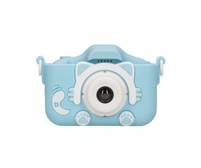 Детская камера Extralink H27 Single Blue | Камера | 1080P 30 кадров в секунду, экран 2,0 дюйма цена и информация | Развивающие игрушки | 220.lv