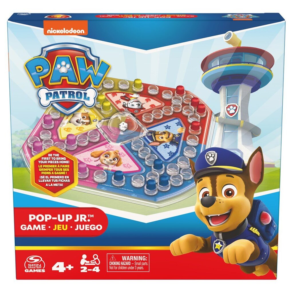 Spin Master Games PAW Patrol Pop-Up Jr. spēle цена | 220.lv