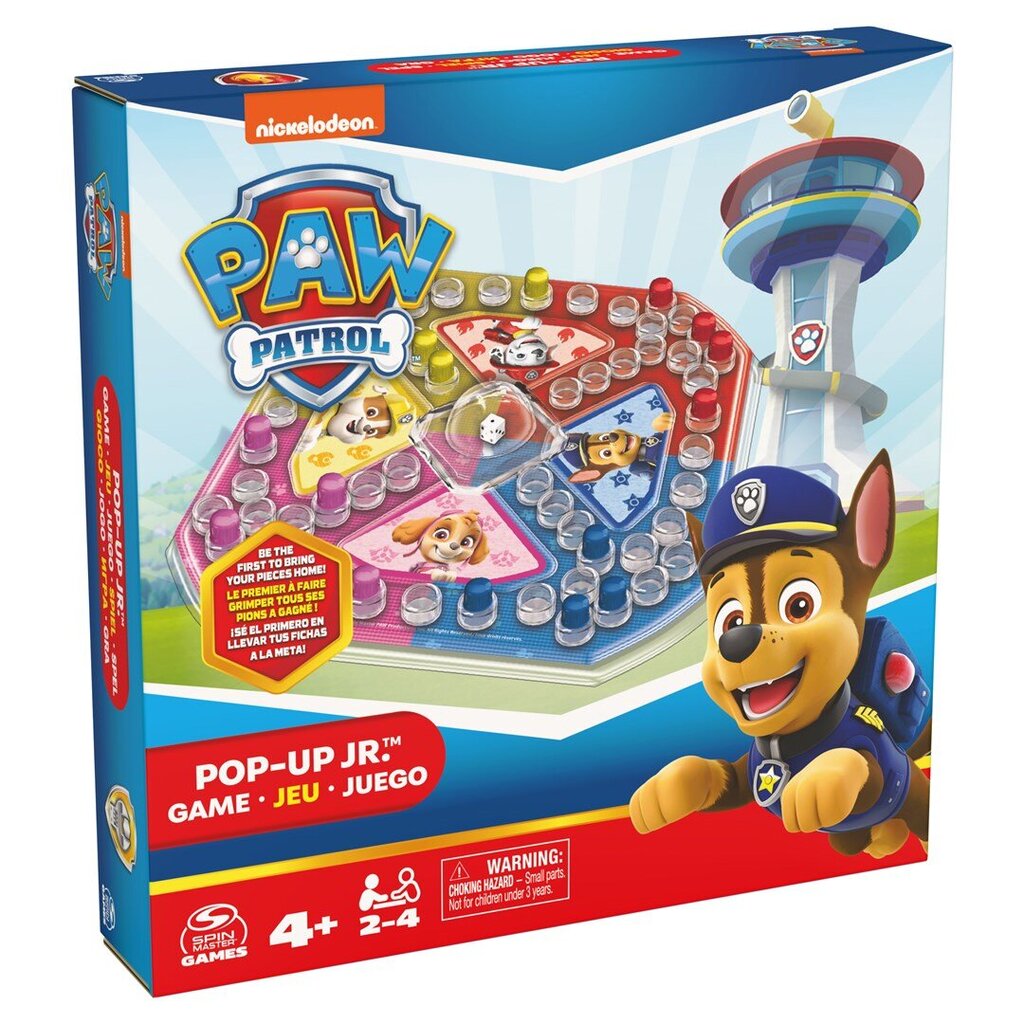 Spin Master Games PAW Patrol Pop-Up Jr. spēle цена | 220.lv