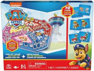 Всплывающее окно памяти Spin Master Games PAW Patrol 6066833 цена и информация | Настольные игры, головоломки | 220.lv