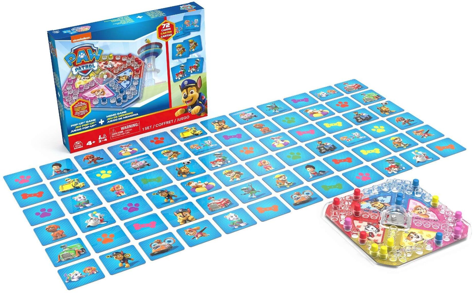 Всплывающее окно памяти Spin Master Games PAW Patrol 6066833 цена | 220.lv