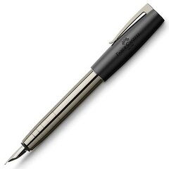 Kaligrāfijas pildspalva Faber-Castell Loom Gunmetal M Pelēks cena un informācija | Rakstāmpiederumi | 220.lv