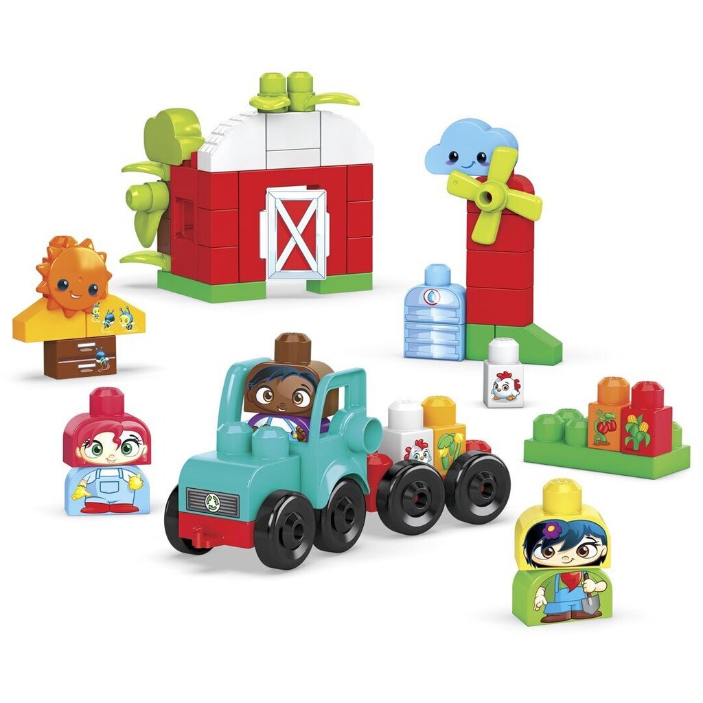 Konstruktors Mega Bloks Farm цена и информация | Rotaļlietas zīdaiņiem | 220.lv