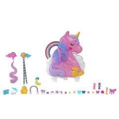 Polly Pocket Rainbow Unicorn salons cena un informācija | Rotaļlietas meitenēm | 220.lv