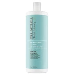 Šampūns sausiem matiem Paul Mitchell Clean Beauty Hydrate, 1000 ml цена и информация | Шампуни | 220.lv