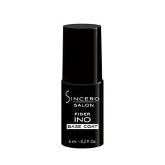 Gela nagu lakas bāze "Sincero Salon", Fiber INO, 6 ml цена и информация | Лаки для ногтей, укрепители | 220.lv