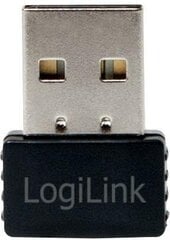 Адаптер беспроводной локальной сети LogiLink 802.11ac Nano USB2.0 цена и информация | Адаптеры и USB разветвители | 220.lv