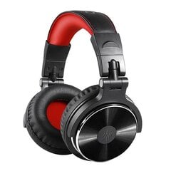 Headphones OneOdio Pro10 red cena un informācija | Austiņas | 220.lv