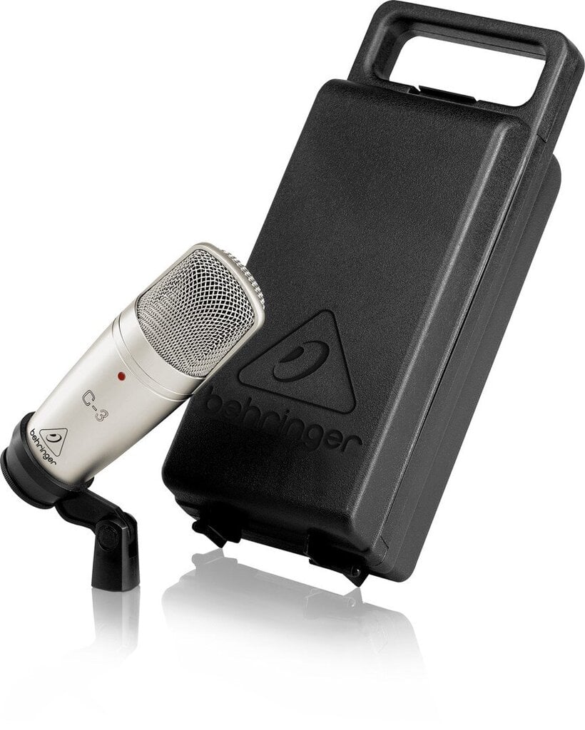 Behringer C-3 mikrofons Silver Studio cena un informācija | Mikrofoni | 220.lv