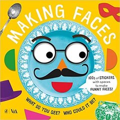 Making Faces: A Sticker Book цена и информация | Книги для малышей | 220.lv