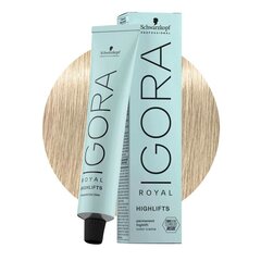 Permanents Krāsojošs Krēms Schwarzkopf Igora Royal Highlifts Nº 12.2 (60 ml) cena un informācija | Matu krāsas | 220.lv