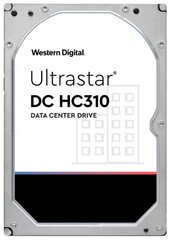 Western Digital Ultrastar DC HC310 HUS726T4TAL4204 3,5 дюйма, 4000 ГБ, SAS цена и информация | Внутренние жёсткие диски (HDD, SSD, Hybrid) | 220.lv