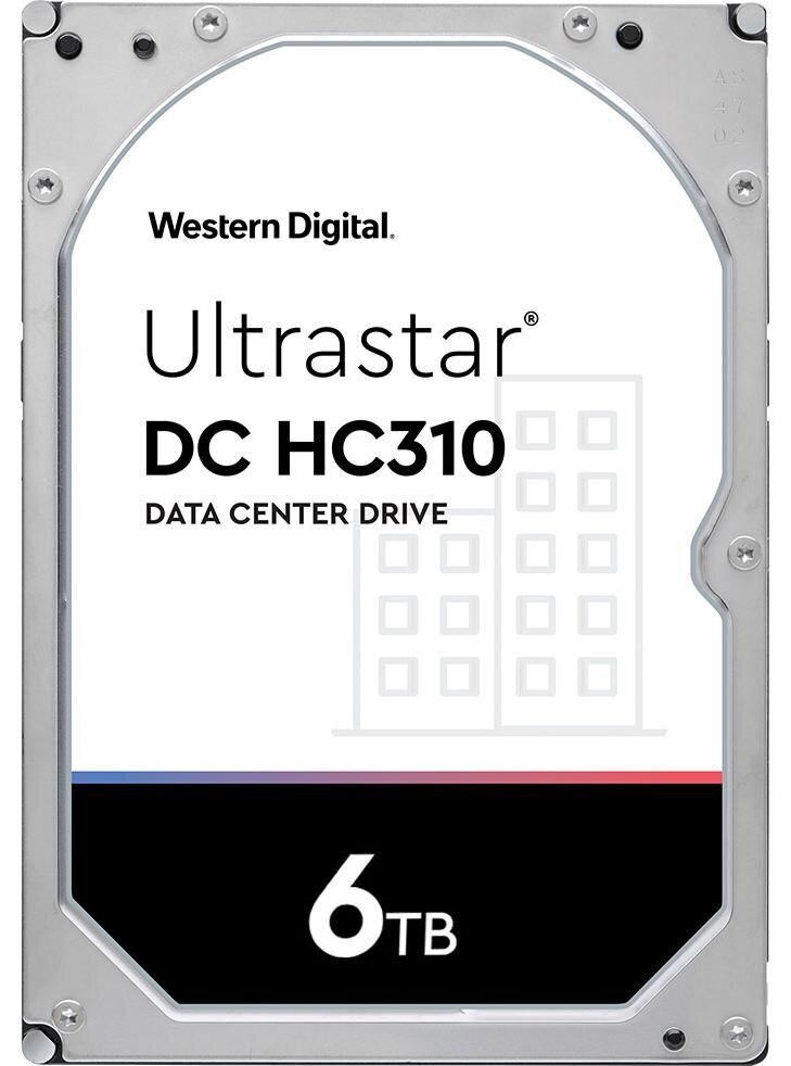 Western Digital Ultrastar 7K6 3,5 collu 6000 GB SAS cena un informācija | Iekšējie cietie diski (HDD, SSD, Hybrid) | 220.lv