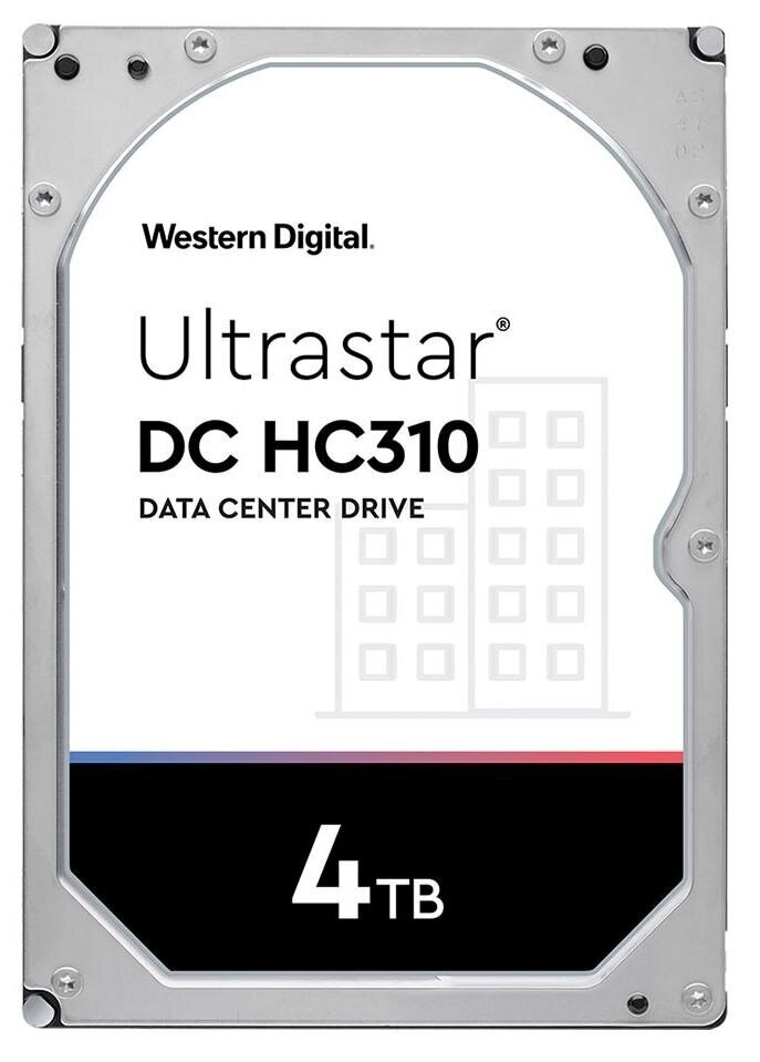 Western Digital Ultrastar 7K6 3,5&quot; 4000 GB SAS цена и информация | Iekšējie cietie diski (HDD, SSD, Hybrid) | 220.lv