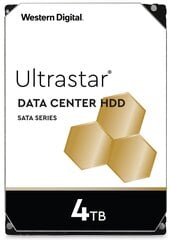 Western Digital Ultrastar 7K6 3,5 collu 4000 GB Serial ATA III цена и информация | Внутренние жёсткие диски (HDD, SSD, Hybrid) | 220.lv
