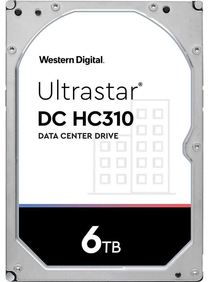 Western Digital Ultrastar 7K6 3,5 collu 6000 GB Serial ATA III цена и информация | Iekšējie cietie diski (HDD, SSD, Hybrid) | 220.lv