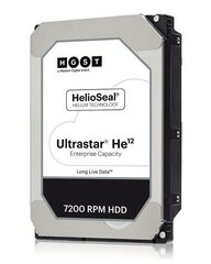 Western Digital Ultrastar He12 3,5&quot; 12000 GB SAS цена и информация | Внутренние жёсткие диски (HDD, SSD, Hybrid) | 220.lv