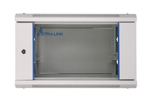 Extralink 4U 600x600 pelēks | Rackmount skapis | piestiprināts pie sienas cena un informācija | Komponentu piederumi | 220.lv